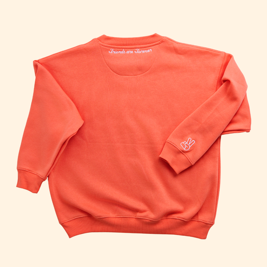 Bestie Oversized Crew Sweatshirt
