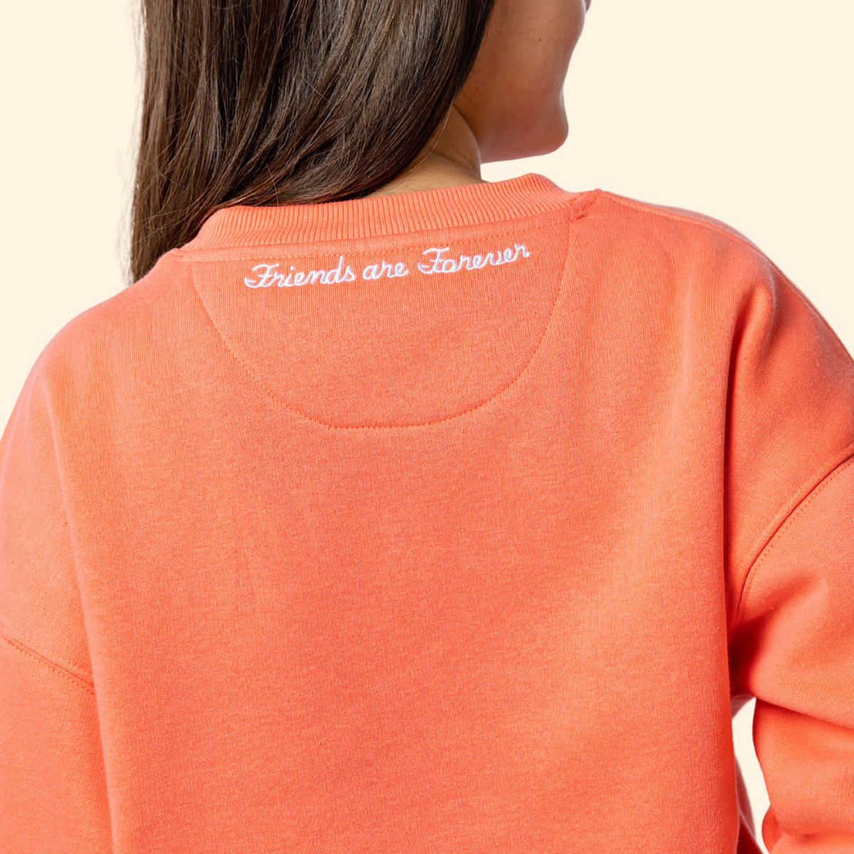 Bestie Oversized Crew Sweatshirt