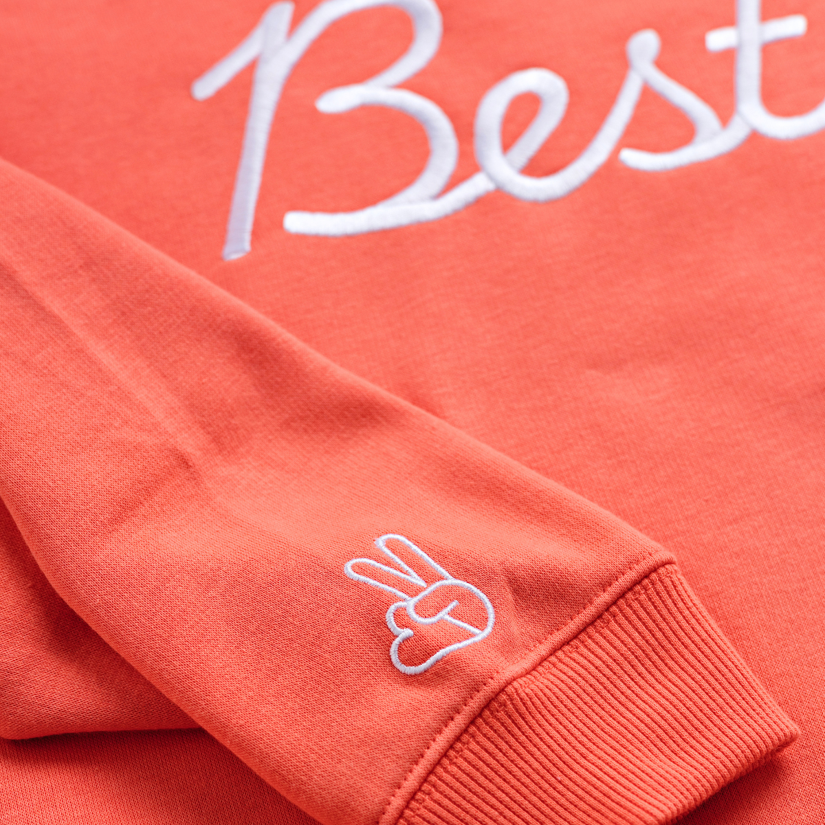 Bestie Oversized Crew Sweatshirt