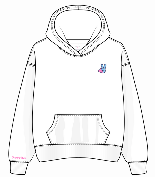 Good Vibes Oversized Hoodie